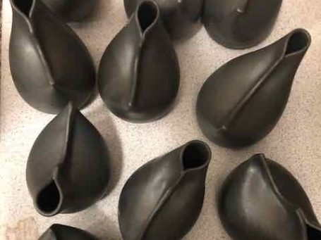 Vases Oiseaux en grès