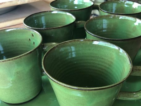 Tasses en grès